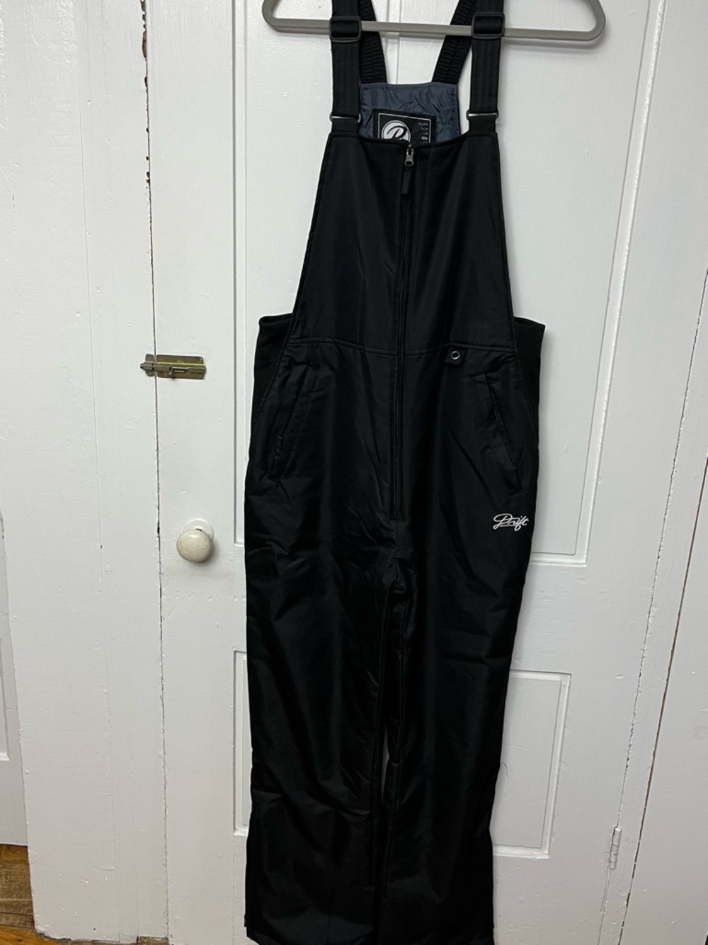Drift Ski pants Bib Overalls with Adjustable Straps wide leg